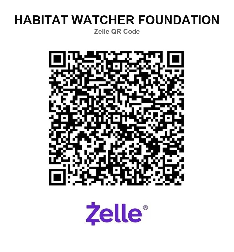 Zelle QR code for HWF donations